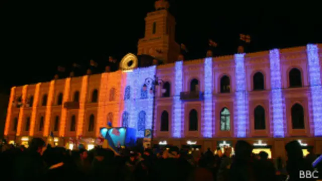 Здание городского совета Тбилиси
