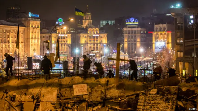 Баррикады "Евромайдана"