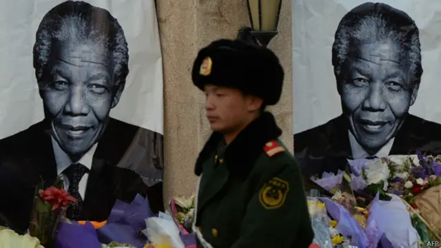नेल्सन मंडेला, चीन