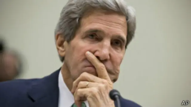 یہ عراق کی اپنی جنگ ہے اور ہم عراق کے ساتھ کھڑے ہیں: جان کیری