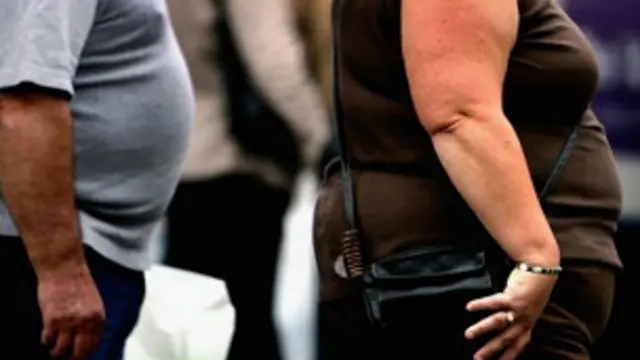 Imagen de persona obesa