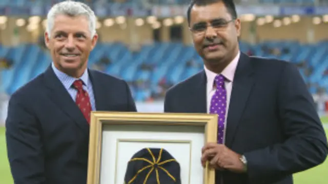 وقار یونس پانچویں پاکستانی کھلاڑی ہیں جنہیں آئی سی سی کے ہال آف فیم میں شامل کیا گیا ہے