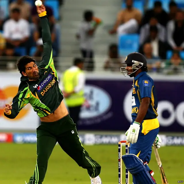 "අපට හොඳ පන්දු යවන්නෝ ඉන්නවා.අෆ්රිඩි බිලාවාල් වගේ.කණ්ඩායම හොඳ ධෛර්යයකින් ඉන්නේ.අෆ්රිඩි තරඟය අවසන් කළ ආකාරයට. හොඳ තරඟයක්!"-හෆීශ්