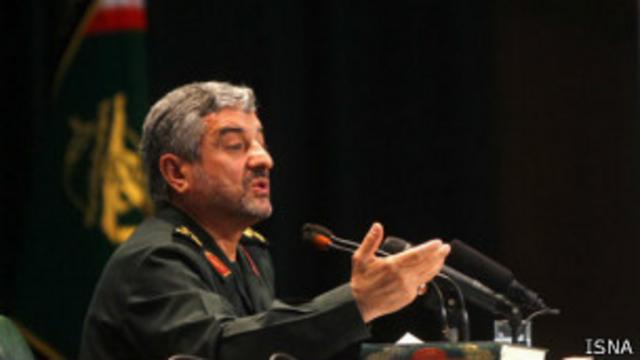 فرمانده سپاه پاسداران ایران در ویدئو منتشر شده از قطع اینترنت، موبایل و سرویس اس.ام.اس در جریان اعتراضات سال ۸۸ به عنوان اهرمی برای کنترل معترضان یاد می‌کند