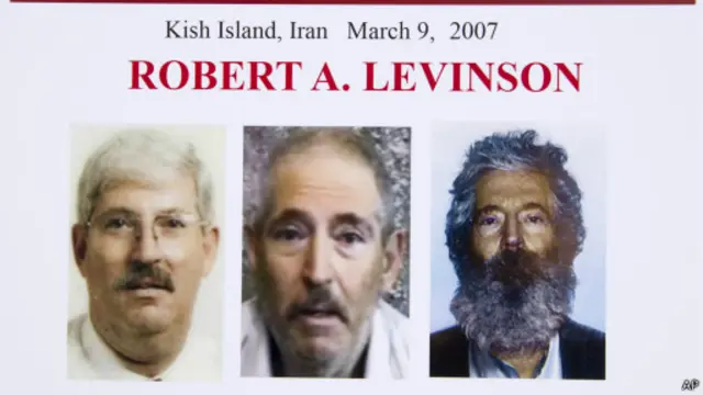 Постер ФБР о розыске Левинсона