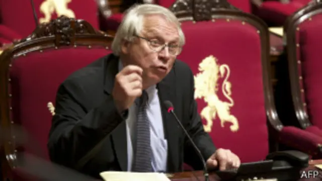 Senador Philippe Mahoux. AFP