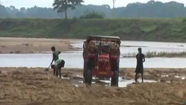 झारखंड रेत खनन