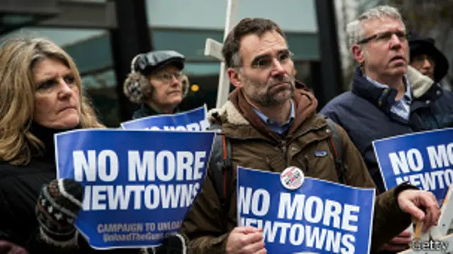Manifestación por el control de armas