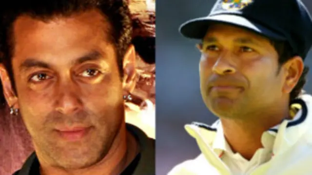 سلمان خان کو اگر بالی وڈ کا دبنگ کہا جاتا ہے تو سچن کو ماسٹر بلاسٹر