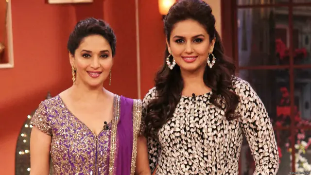 माधुरी दीक्षित और हुमा क़ुरैशी 