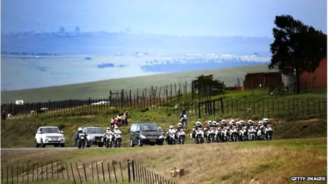 Upacara pemakaman Mandela akan dihadiri sejumlah pemimpin dunia.