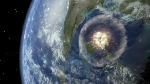 Colisión en la tierra