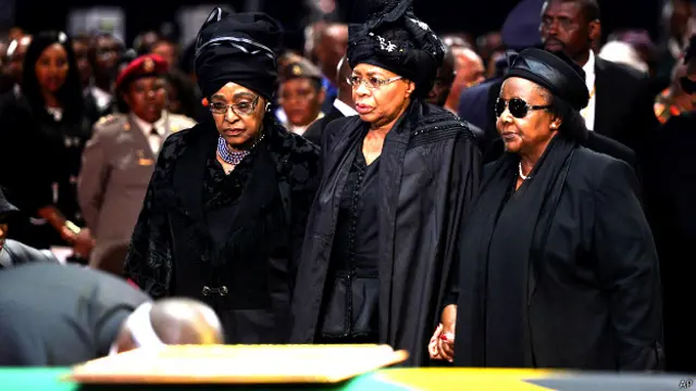 नेल्सन मंडेला पूर्व पत्नियां