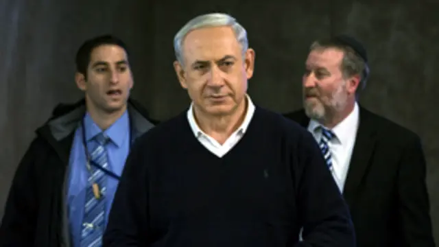 رئيس الحكومة الاسرائيلية بنيامين نتنياهو