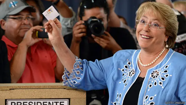 Michelle Bachelet. Getty