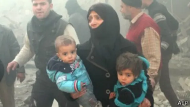 بمباران حلب