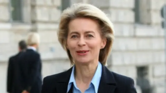 Ursula Von der Leyen, ministra alemana de Defensa