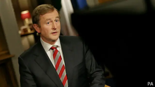 爱尔兰总理肯尼发表全国电视演说（15/12/2013）