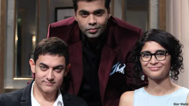 आमिर ख़ान, किरण राव, करण जौहर