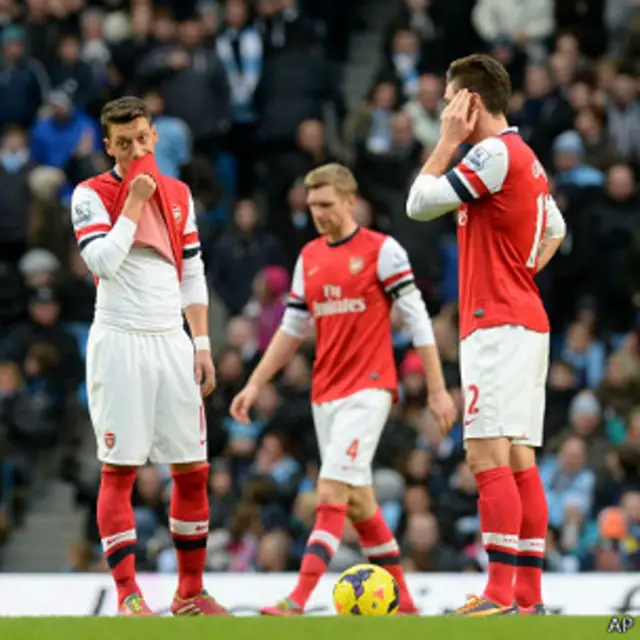 Jugadores del Arsenal