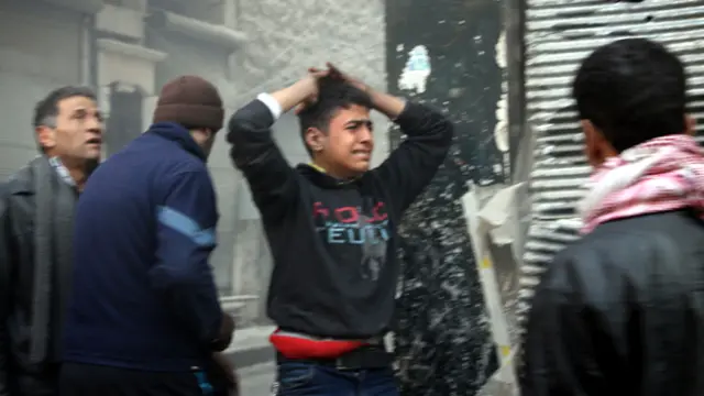 وصف مركز حلب الاعلامي الغارات بأنها "غير مسبوقة"