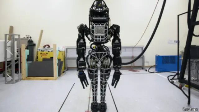 波士顿动力的阿特拉斯机器人在香港大学