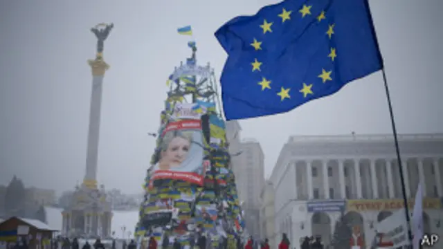 Новогодняя елка в Киеве