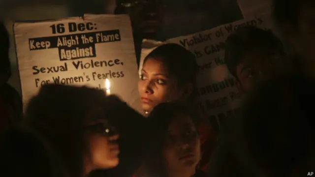 Homenagem à jovem morte (AP)