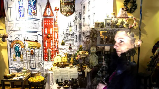 कज़ाकिस्तान, अलमाटी, क्रिसमस का त्योहार, क्रिसमस आर्ट फ़ेयर, क्रिसमस मेला, 