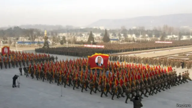 Траурная церемония в Пхеньяне