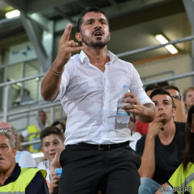 Exfutbolista Gennaro Gattuso, actual DT