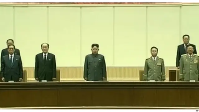 朝鲜领导人出席纪念金正日逝世两周年仪式