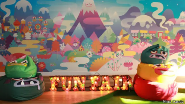 有些时髦的办公室设计得像游乐场