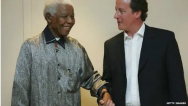 曼德拉与卡梅伦