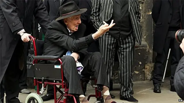 Biggs foi visto em público pela última vez no funeral de Bruce Reynolds
