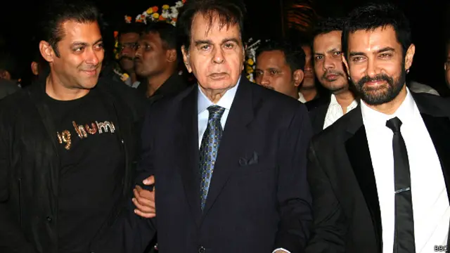 सलमान ख़ान, दिलीप कुमार, आमिर ख़ान