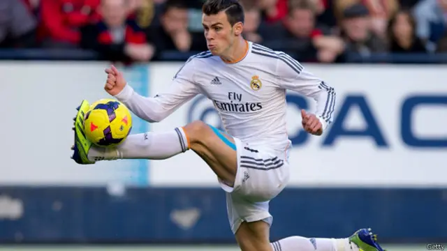 ریال میڈرڈ نے دو برس قبل گیرتھ بیل کو انگلش فٹبال کلب ٹوٹنہم سے 8.6 کروڑ یورو میں خریدا تھا