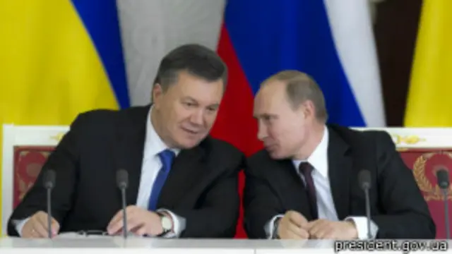 Янукович и Путин