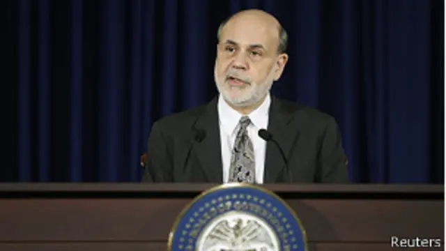 Ben Bernanke, presidente de la Reserva Federal de Estados Unidos.
