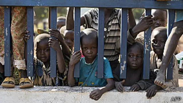 Niños centroafricanos