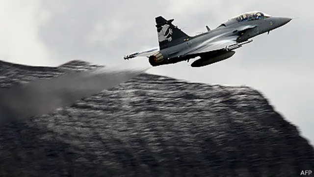 Caça Gripen Foto AFP