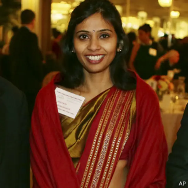 印度驻纽约副总领事科布拉加德（8/12/2013）