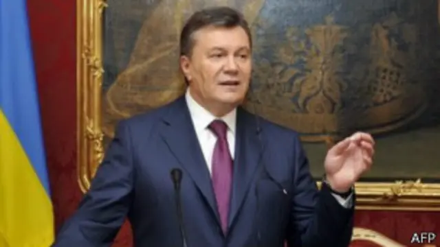 Cumhurbaşkanı Yanukoviç