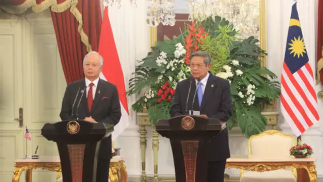 Najib Razak, SBY