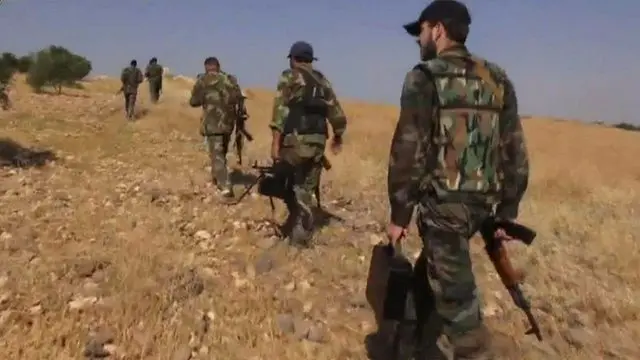 نیروهای حزب‌الله، و طبق گزارش‌ها ایران، به حکومت سوریه کمک می‌کنند