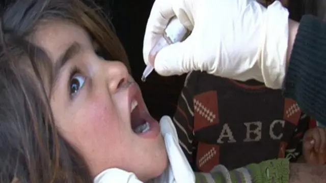 لبنان بدأ حملة لتطعيم الأطفال خشية من انتشار المرض إليه.