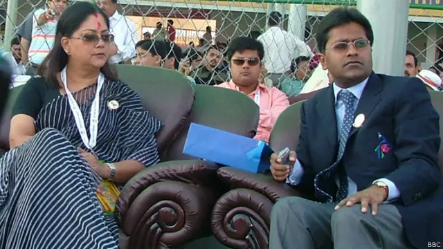 ललित मोदी, वसुंधरा राजे