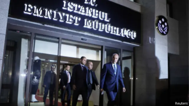 جمعرات کو استنبول کے پولیس سربراہ کو اپنا عہدہ چھوڑنے کا کہا گیا