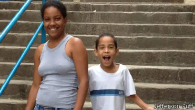 Andreia Miranda e o filho | Jefferson Puff