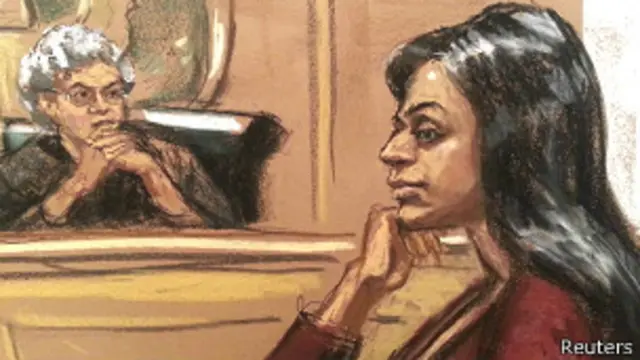 صورة تخيلية للمحاكمة